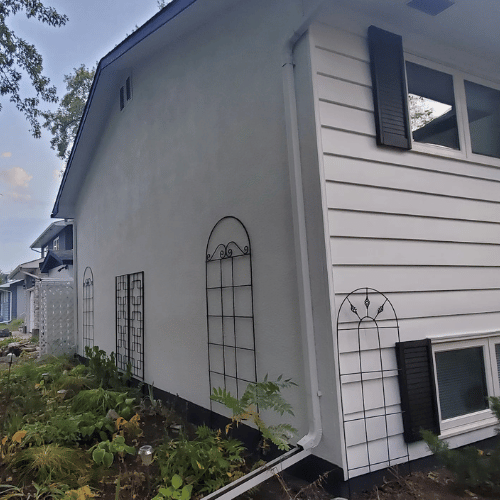 exterior painting project